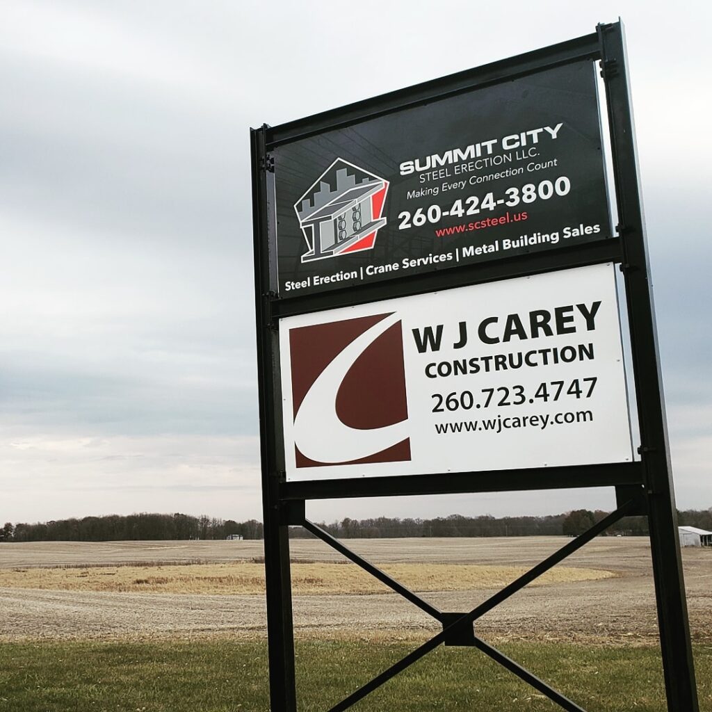 Panel Monument Sign